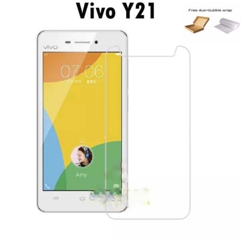 Tempered Glass Anti Gores Kaca Vivo Y21 Lama