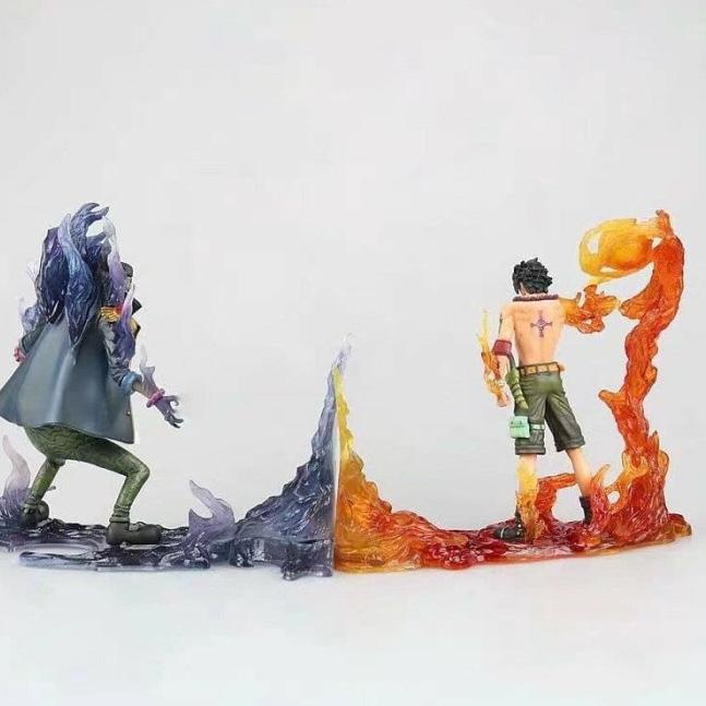 ✵➽ Action figure One Piece Portgas D Ace VS Blackbeard kurohige DXF rival ★★ 99S