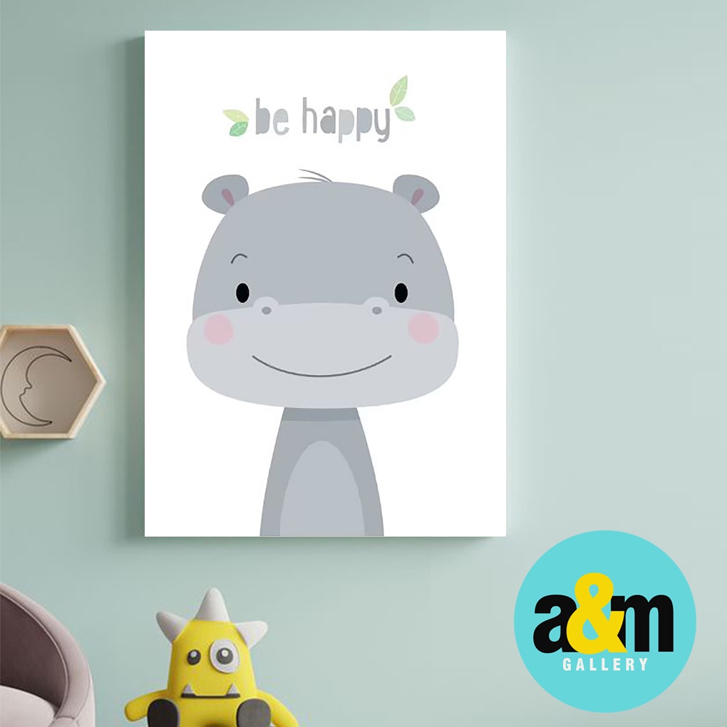 Hiasan Dinding Kamar Bayi (A4) Pajangan Anak Dekorasi Bayi Wall Decor Tema Pajangan Bayi - A&amp;M