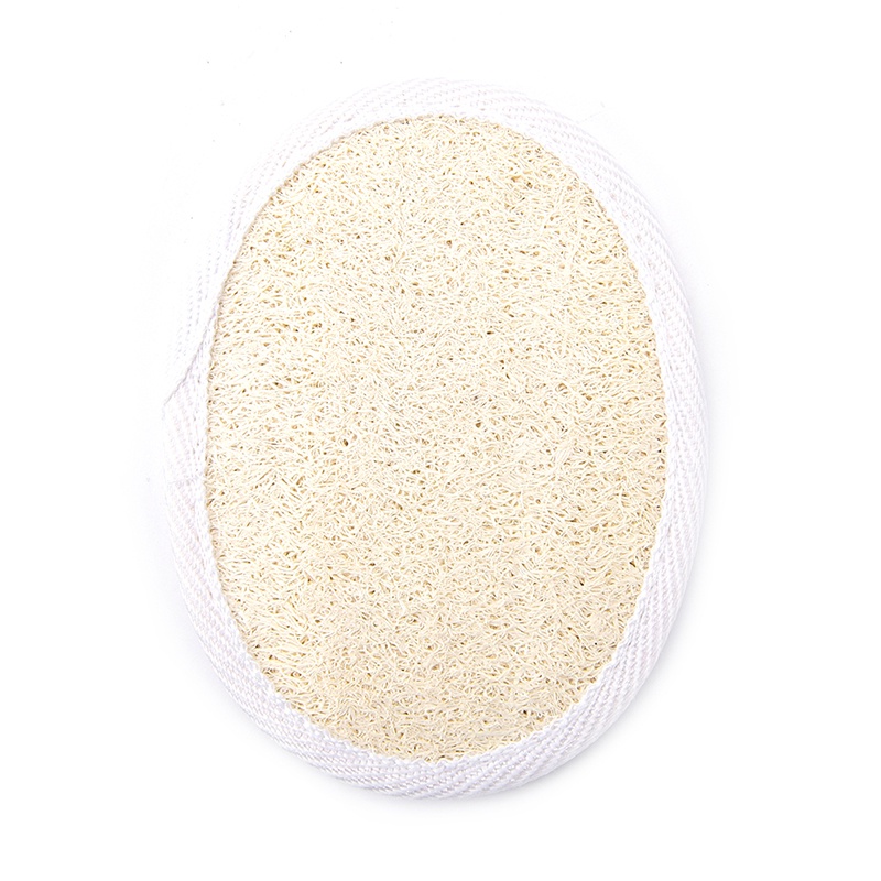 {LUCKID}1 Natural Loofah Luffa Sponge Face Body Bath Shower Spa Exfoliator Scrubber Pad