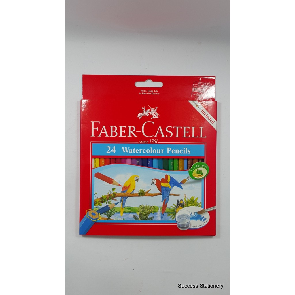 

FABER PENCIL WATER COLOR 24 BURUNG