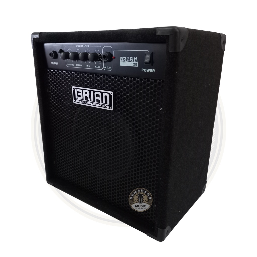 Ampli Bass Amply Gitar dan Bass Amplifier Brian 8&quot; inch