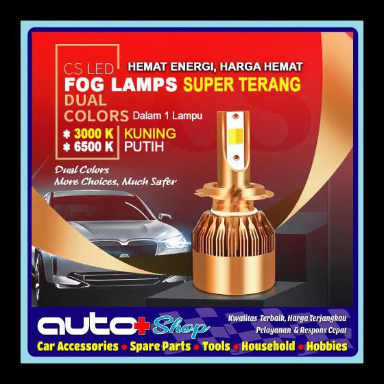 GRATIS ONGKIR FOGLAMP LED H11/H8 2 WARNA 