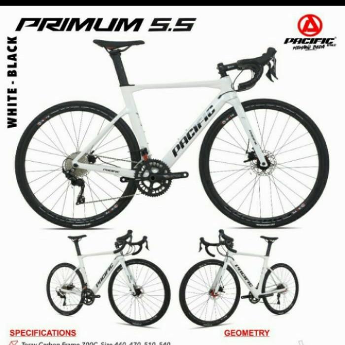 Sepeda | Sepeda Roadbike Pacific Primum 5.5 Carbon Free Paddock