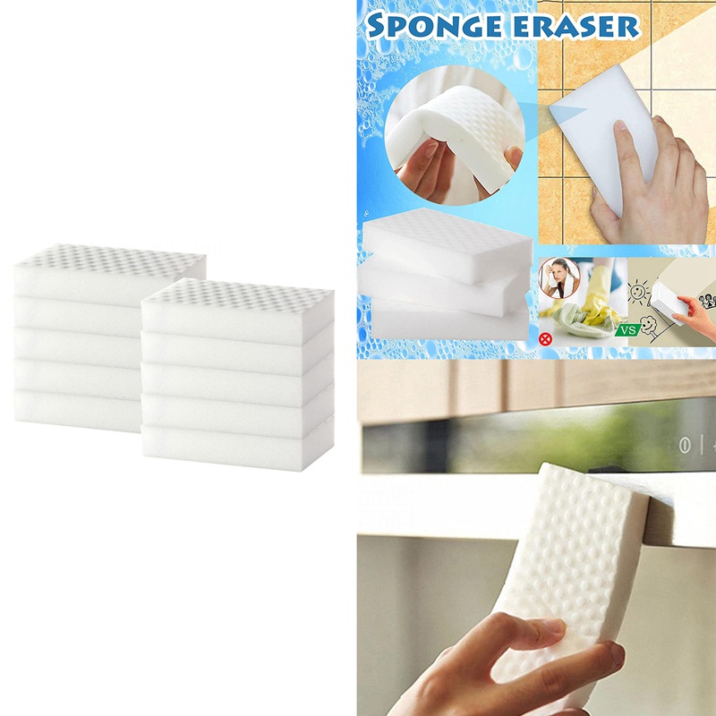 20 Pieces of Magic Cleaning Sponge Eraser Multifunctional Advanced Nano Wiper Foam Cleaning Pad Household Cleaning Pad