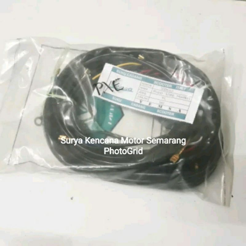 Kabel bodi kelistrikan electrical wiring Vespa PX Exclusive Vemsa Taiwan