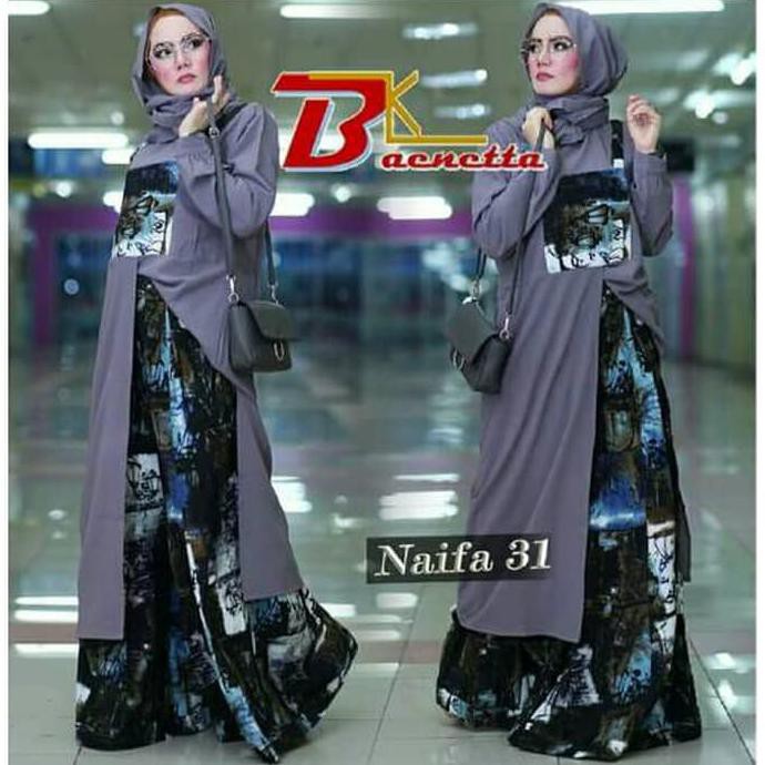 Cuci Gudang Naifa Vol.31 By Baenetta, Gamis Modern/Kulot C3478