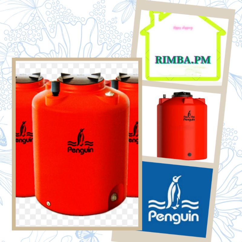 Tangki Air PENGUIN TB 55 Orange 520 Liter Toren Tandon Torn PENGUIN