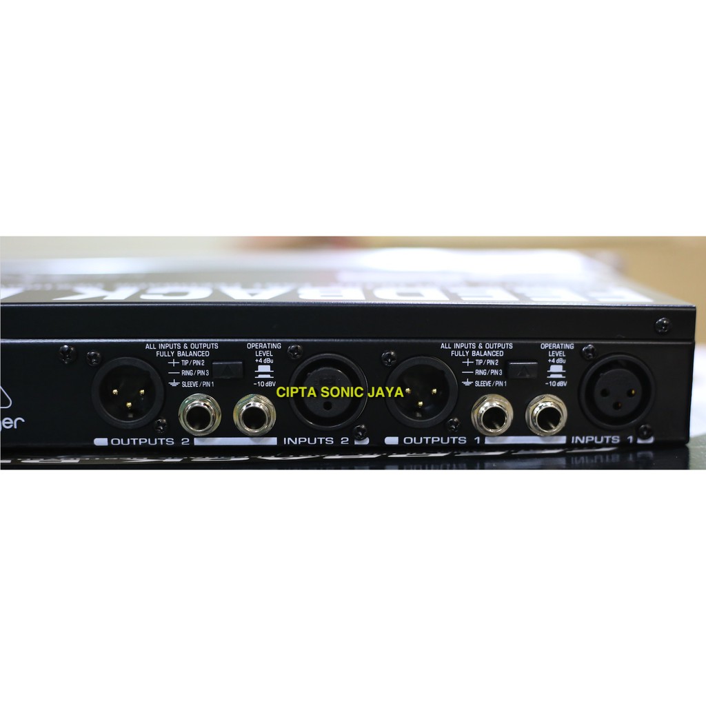 feedback destroyer / antifeedback behringer fbq 1000