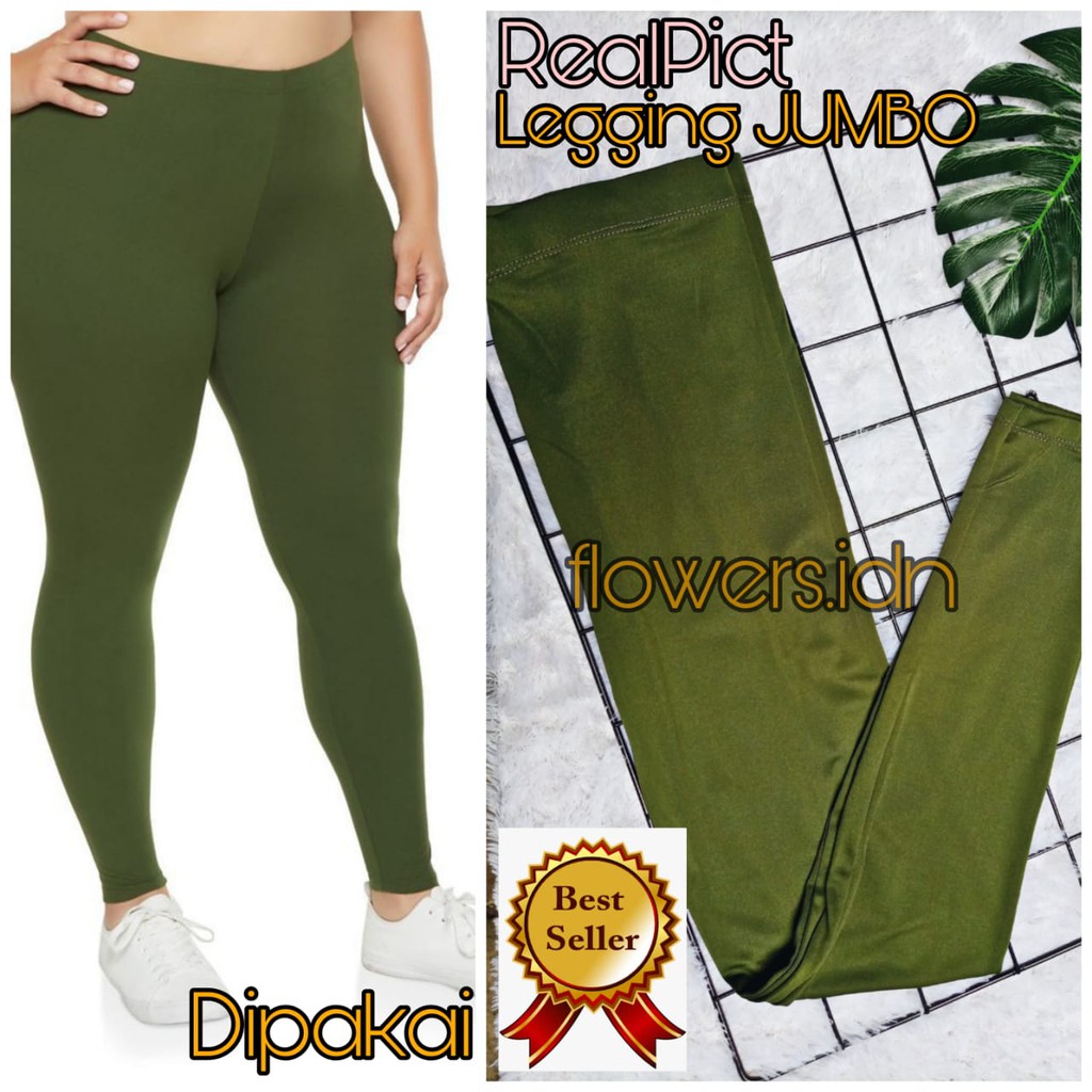 Legging Jumbo Panjang Wanita BB 55-90 KG