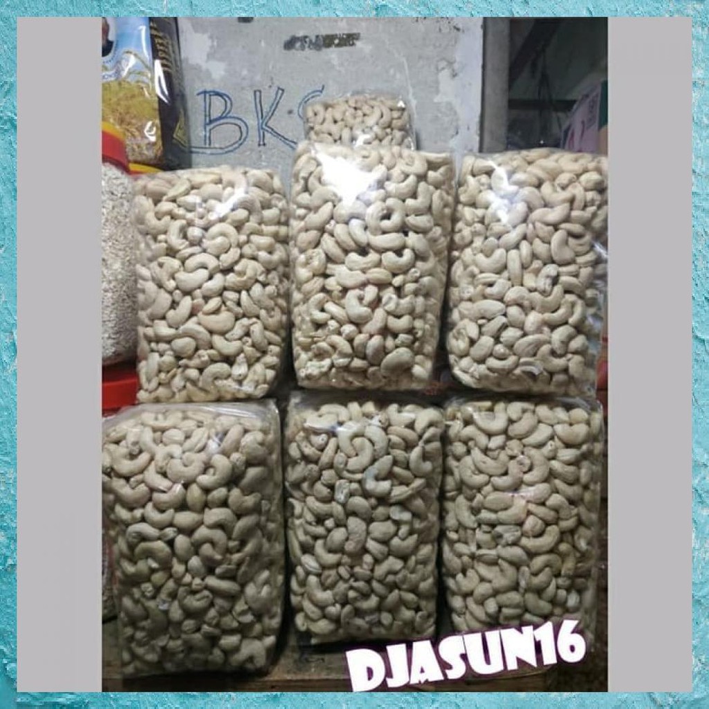 

KACANG MEDE | KACANG METE | CASHEW NUT MENTAH 1KG