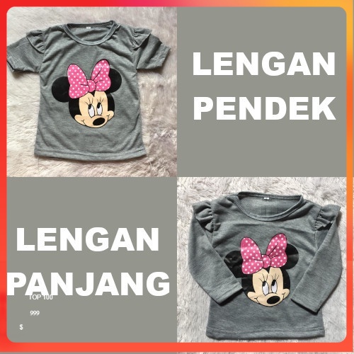 VISION ONLINE- FASHION BAYI DAN ANAK PAKAIA ANAK PEREMPUAN ATASAN KAOS MINNIE/ KAOS ANAK PEREMPUAN 1 TAHUN MURAH KEKINIAN/COD/GRATIS ONGKIR/KOREA