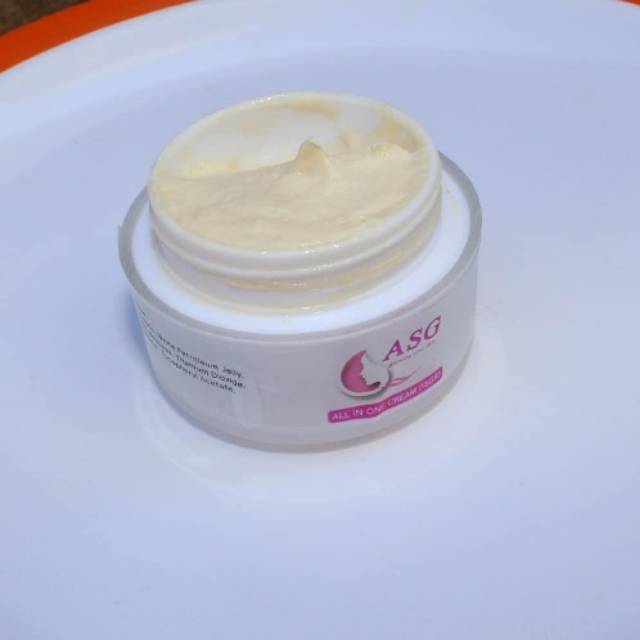 CREAM ACNE ASG GLOW +bonus masker kelor