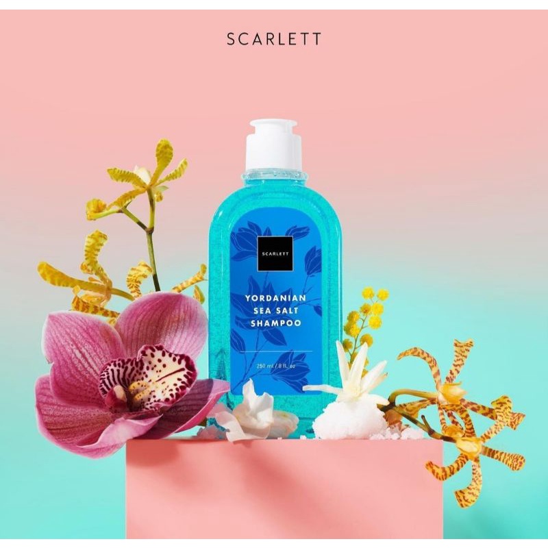 Scarlett Whitening Yordanian Sea Salt Shampoo Dan Conditioner