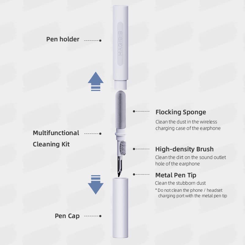 Pena Pembersih Earphone Wireless Bluetooth