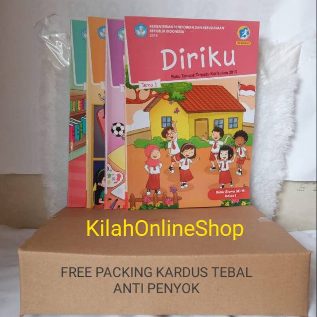 

Buku tematik terpadu kurikulum 2013 SD kelas 1 semester1 dari tema1,2,3,4 dapat4buku