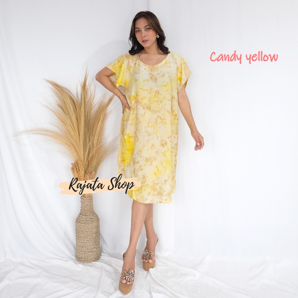 Daster Bali Dress Bali-DST CANDY YELLOW