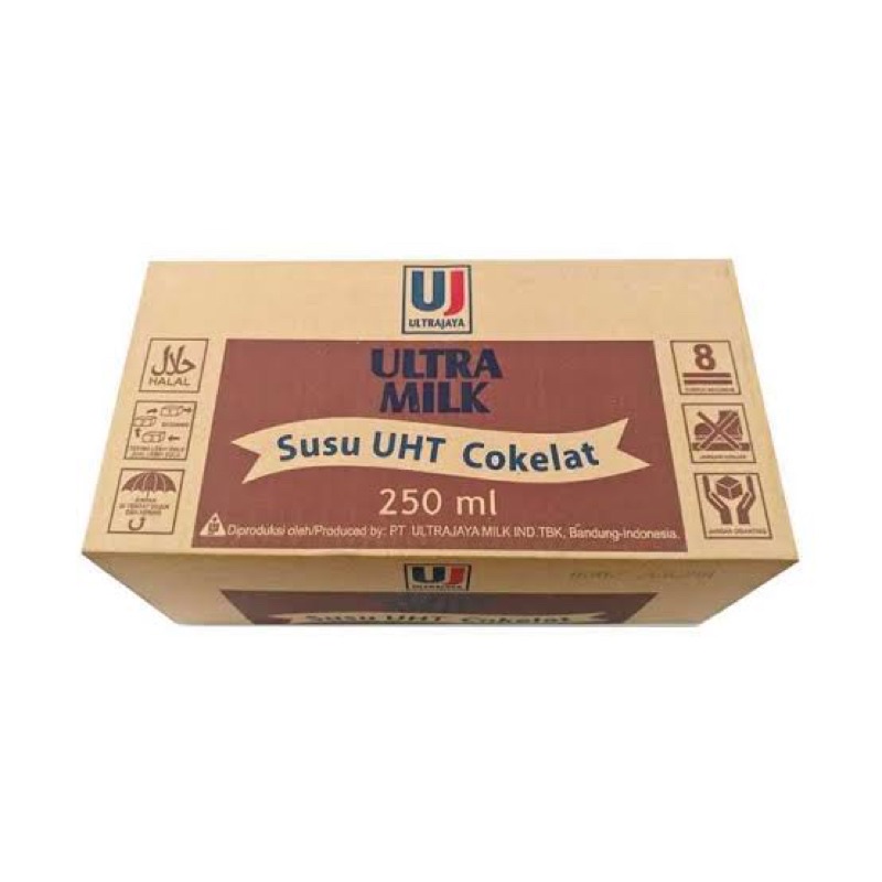 Ultra Milk 250ml Coklat / UHT Ultra milk 250ml Coklat