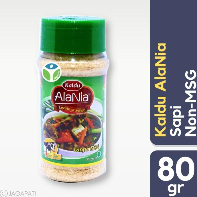 

Kaldu Sapi AlaNia 80gr - Penyedap Rasa - Non MSG