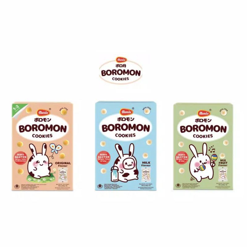 Monde Boromon Snack Cookies 1-3 Tahun