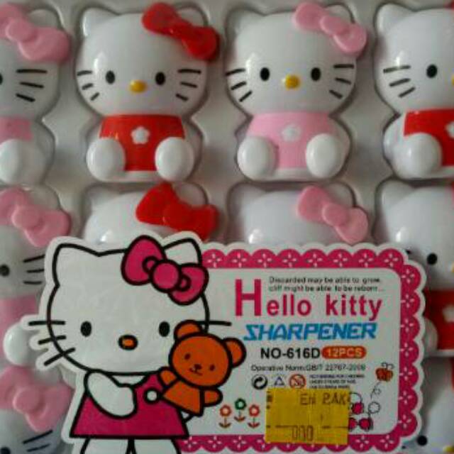 

TERMURAH Rautan Hello Kitty / Peraut Pensil / Serutan Pensil / Hadiah