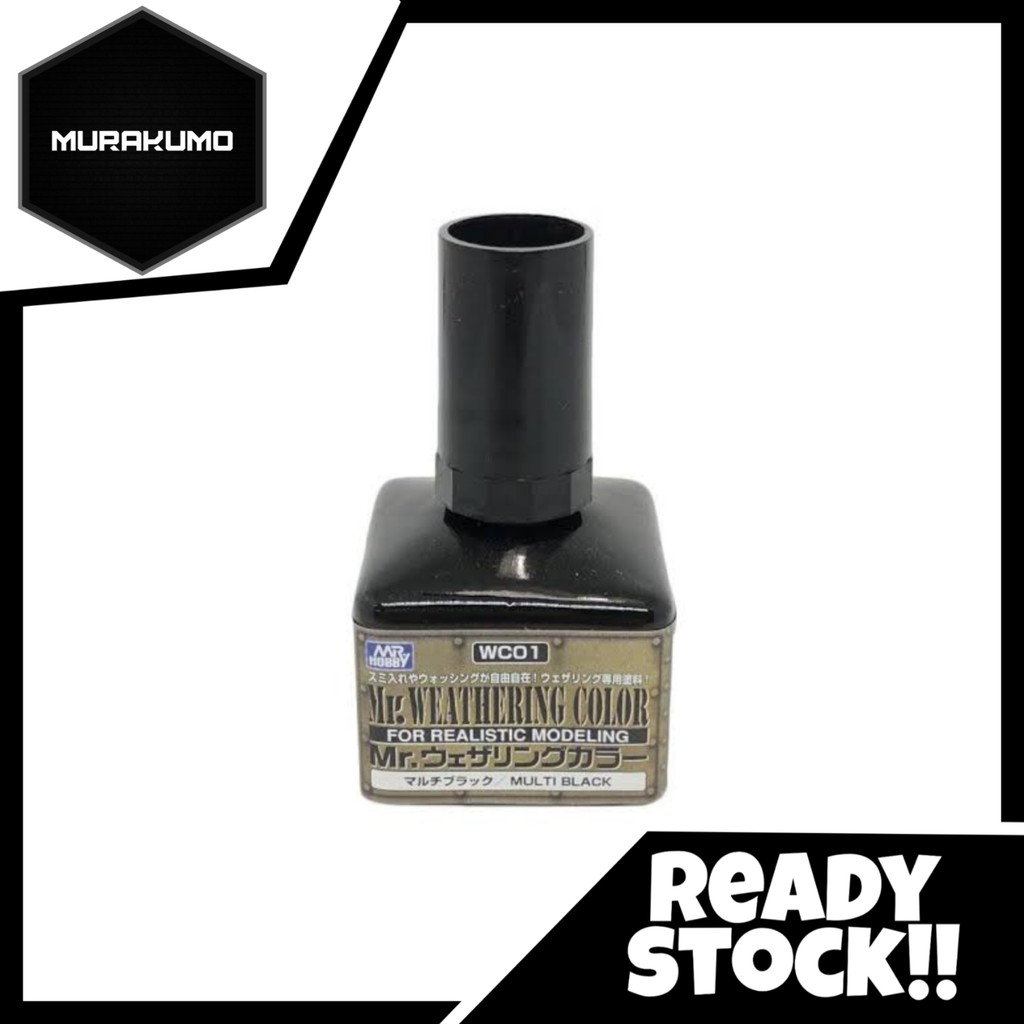 

Mr. Weathering Color MULTI BLACK