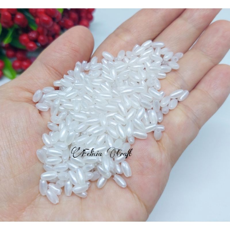 20gr. Manik padi kilap 3x6 mm