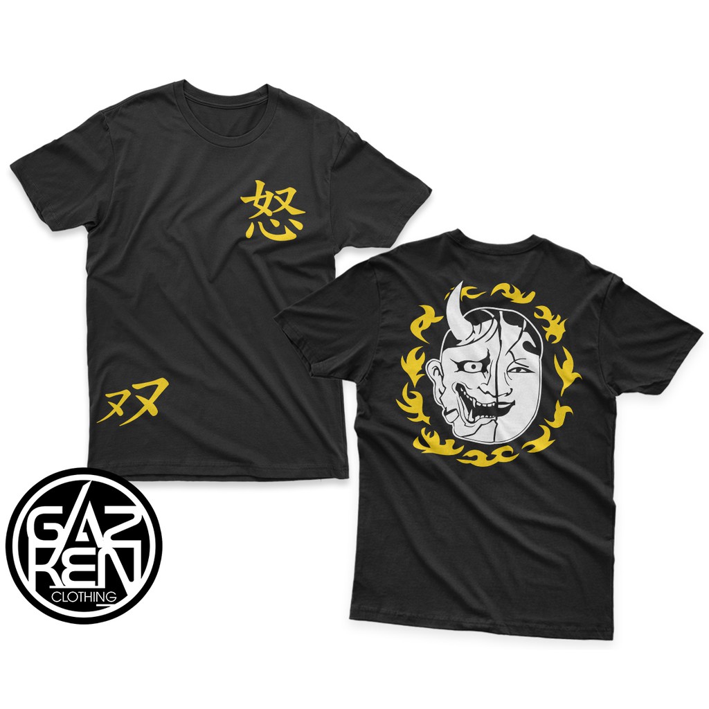 Kaos Angry X Smiley Dangerous Brother Tokyo Revengers Baju Distro Dewasa Unisex Coton Combet 30s