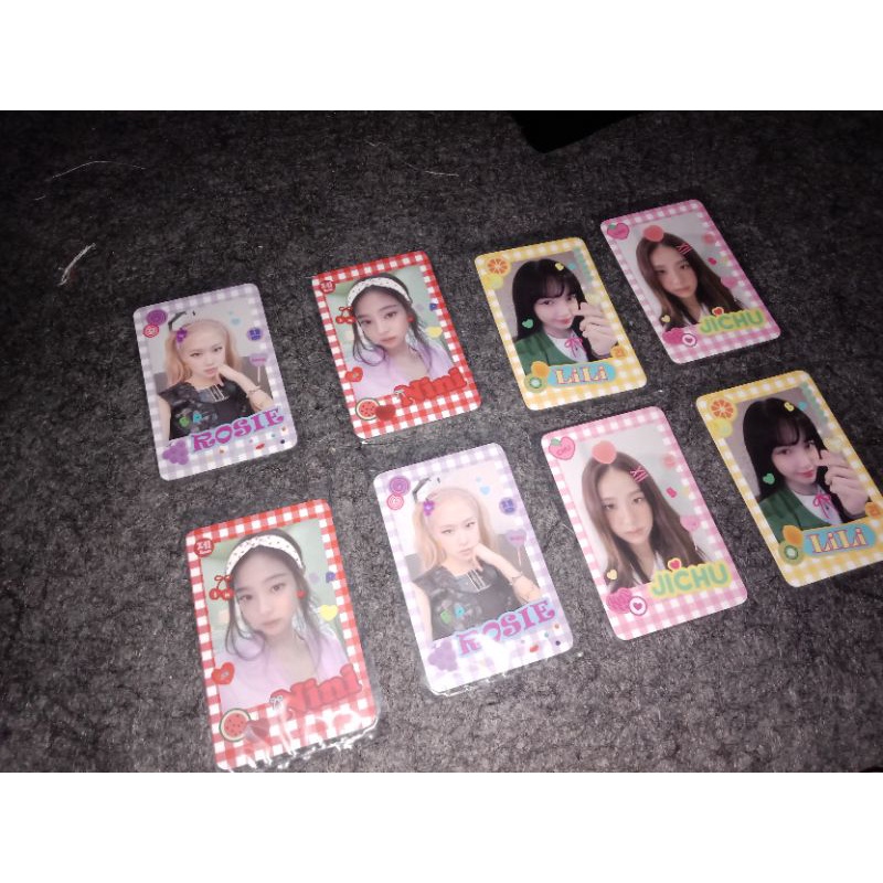 PHOTOCARD BLACKPINK SPRING EDITION 2ND PRESS / SPRING ED LISA&ROSE