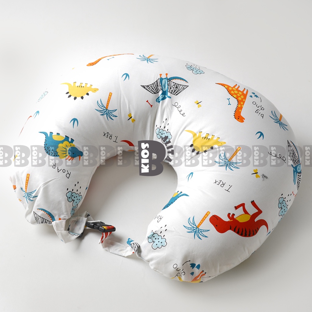 JUMBO BANTAL MENYUSUI BAYI / UKURAN JUMBO BANTAL IBU MENYUSUI ASI / NURSING PILLOW BUSUI BANSU-CHOCO DINO
