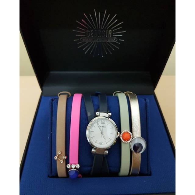 Jam Tangan Fossil Original / Fossil Georgia Watch ES4095