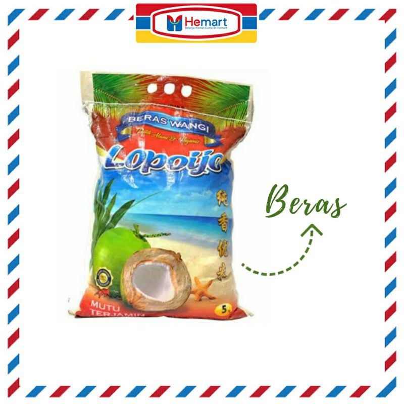 

LAGI DISKON!!! BERAS 5KG / BAHAN POKOK