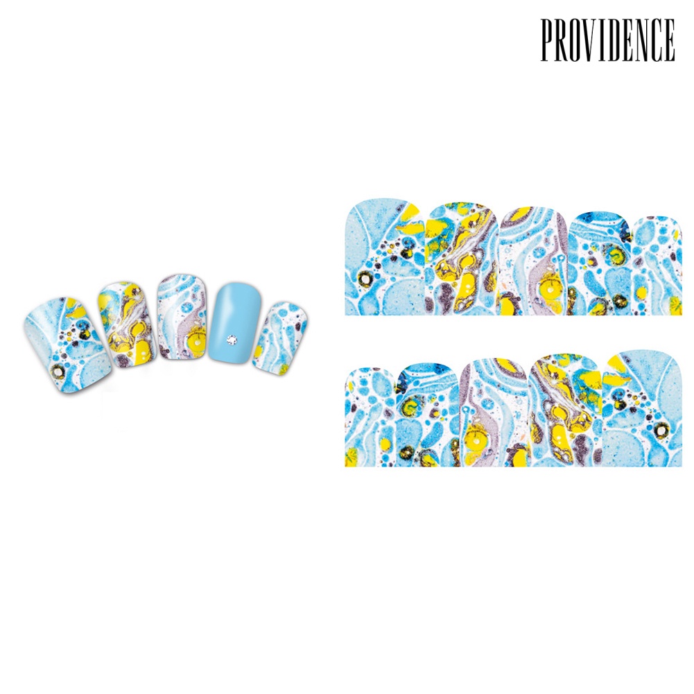 Providence Multicolor Beauty Pattern Nail Art Water Transfer Decal Sticker Tips DIY Decor