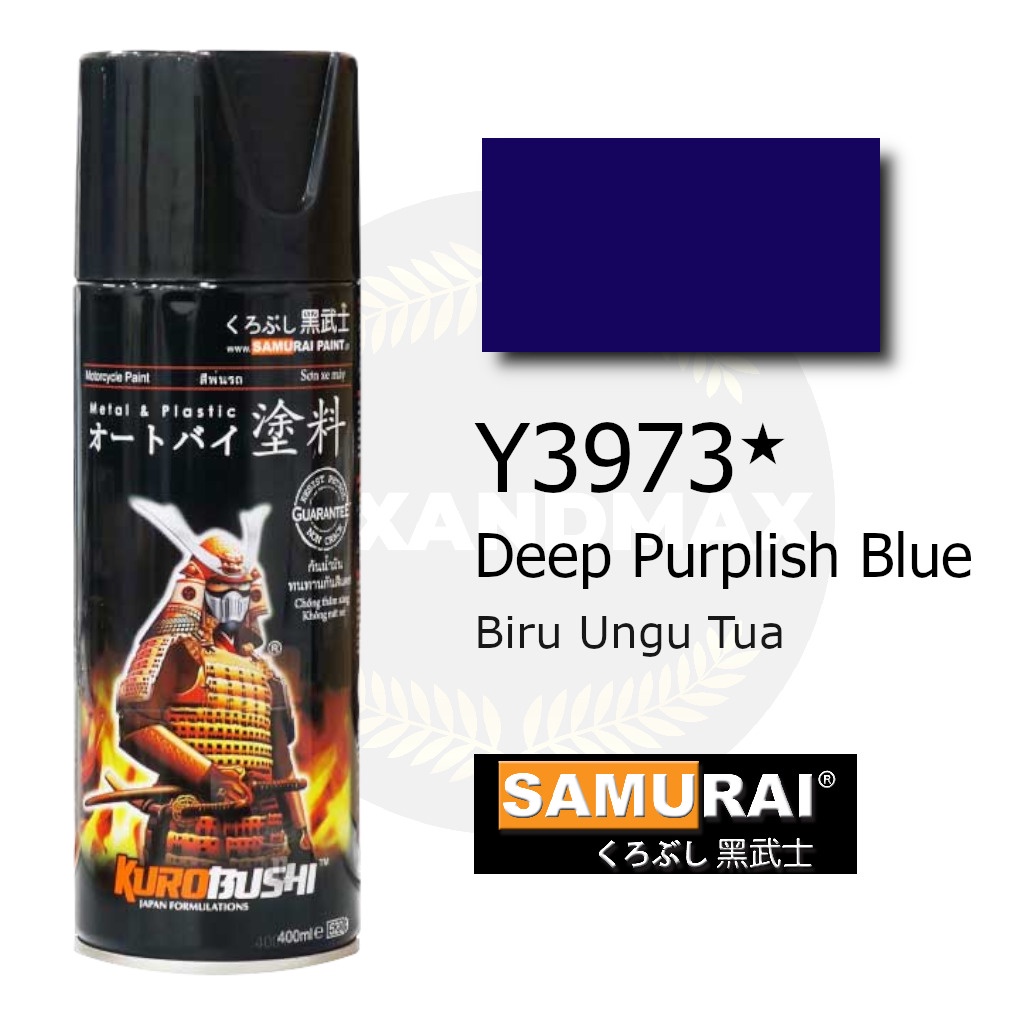 Samurai Paint Deep Purplish Blue Y3973  400 ml - Cat Semprot