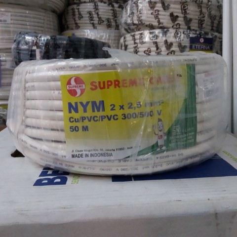 Kabel SUPREME NYM 2x2.5 @50Meter