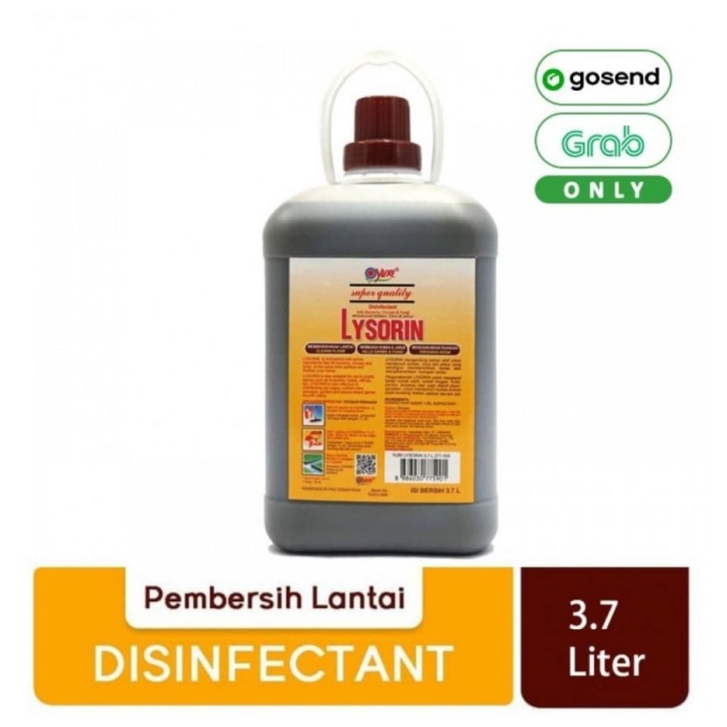 Yuri Lysorin Disinfectant Antibacterial Pembersih Lantai - 3.7 Liter