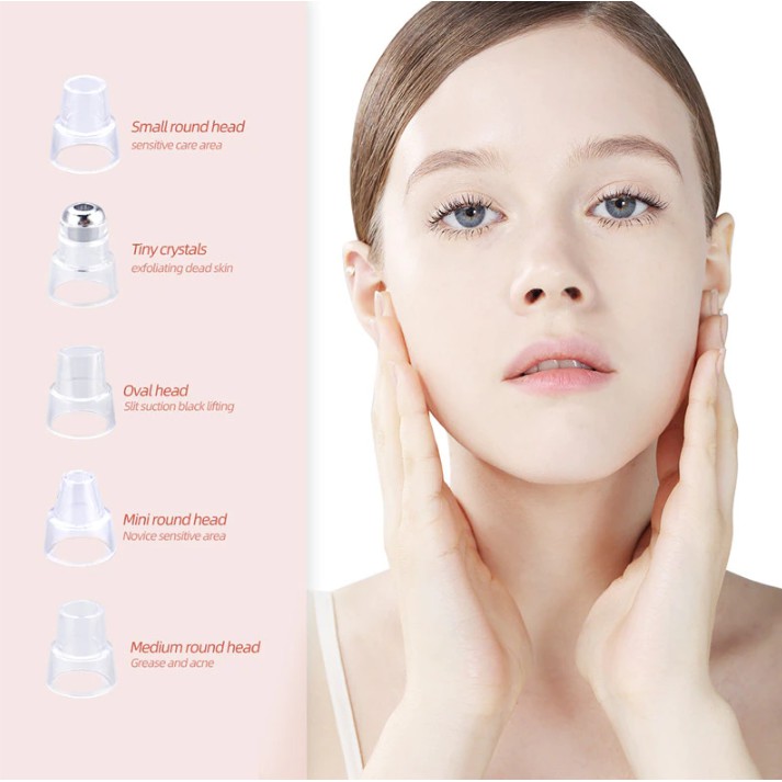 #LC-BeautyTools Black Head Instrument / Penyedot Komedo Elektrik