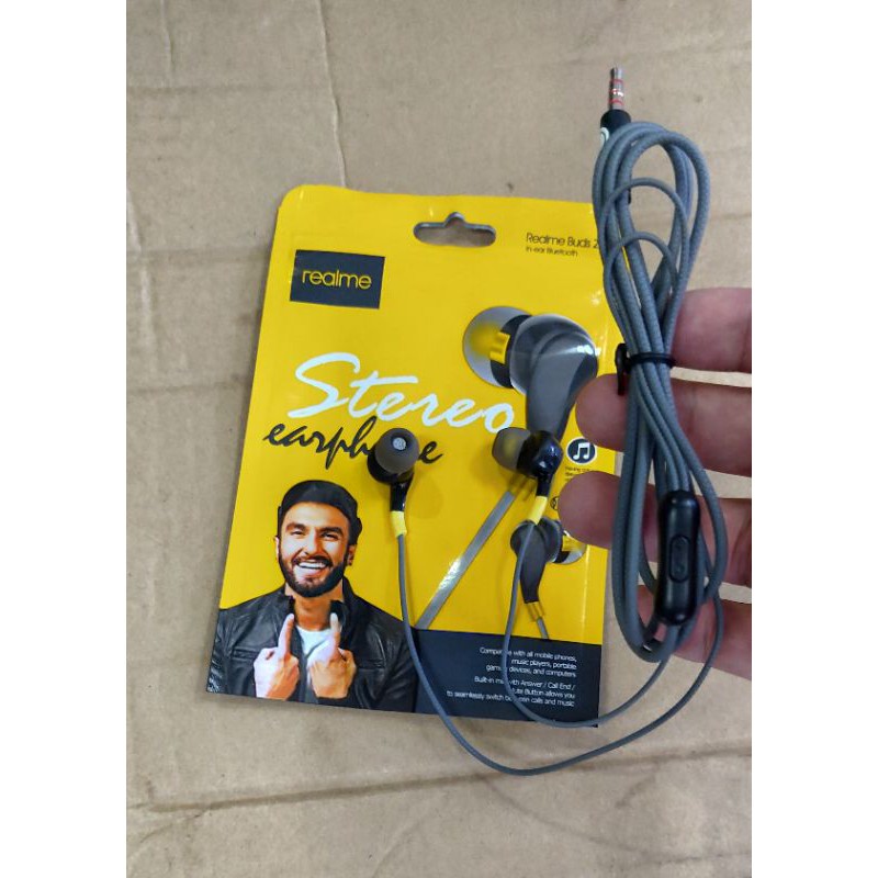 Headset Realme buds 2 - stereo earphone