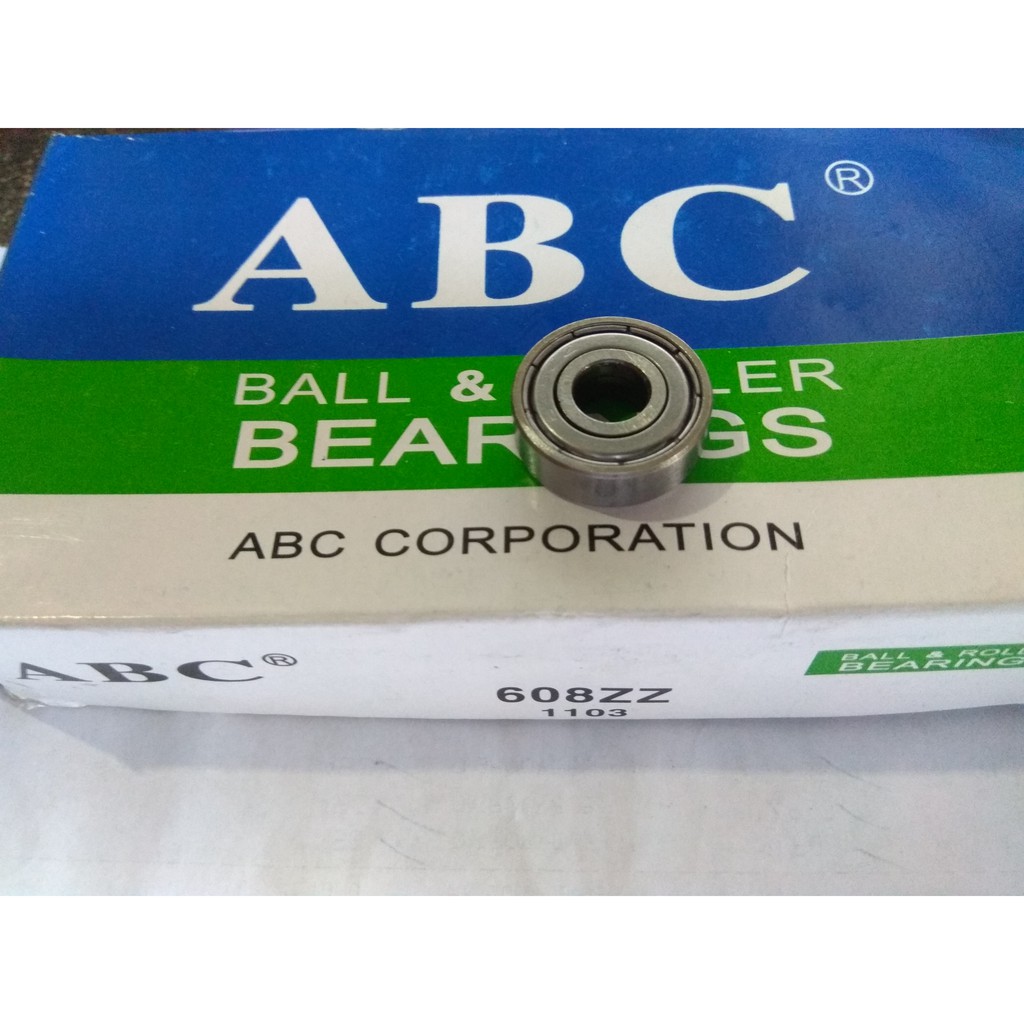 bearing 608 ZZ ABC MINIATURE BEARING BEARING KECIL