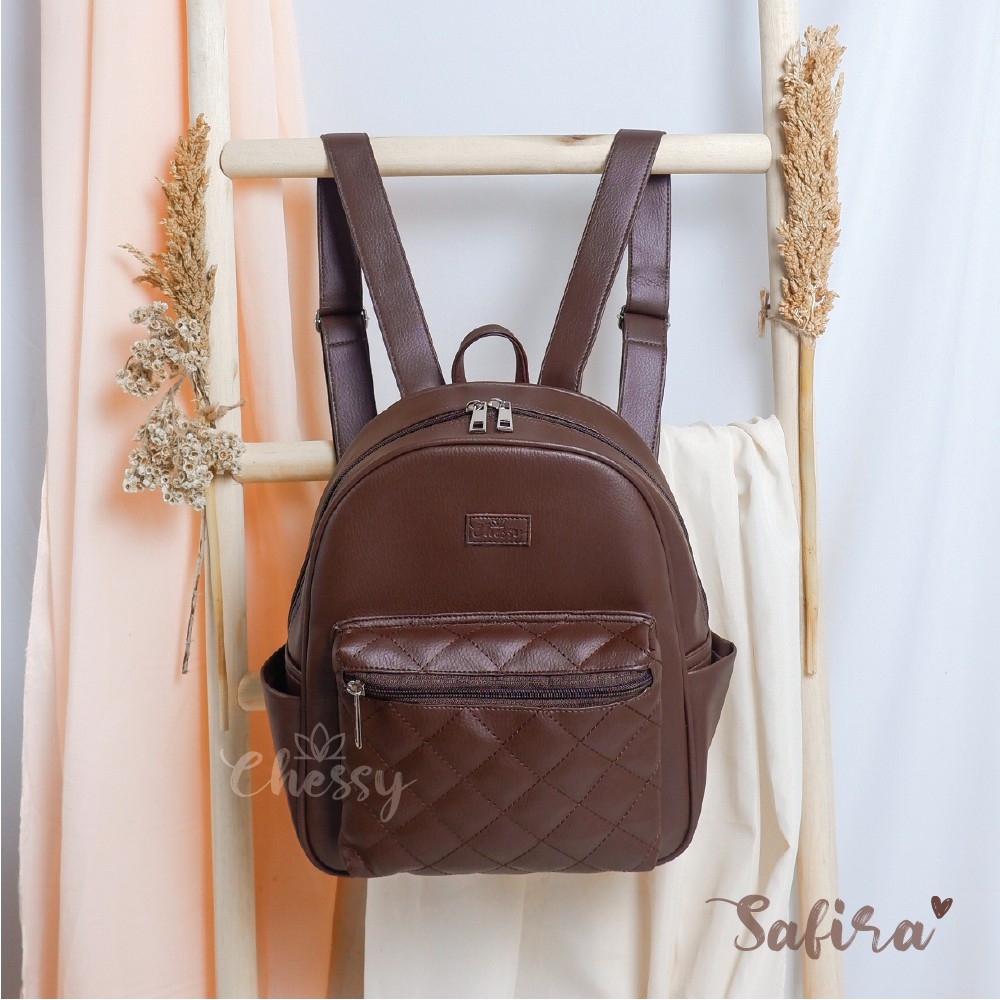 Tas Cantik Safira Ransel Kulit Sintetis by Chessy