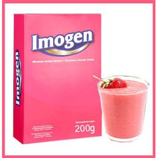 Segar  imogen strawberry asli minuman diet sehat Perfect