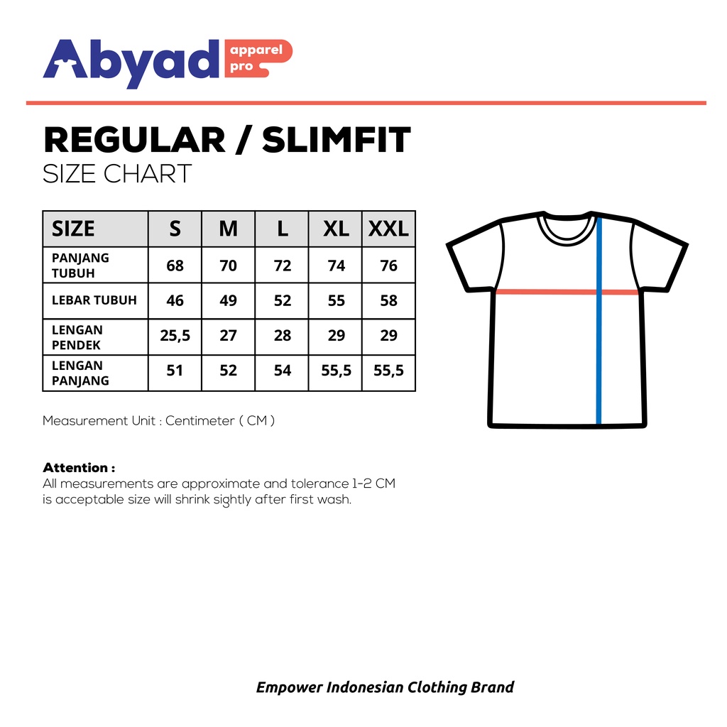 Kaos Custom Sablon Satuan DTF Pola Reguler dan Oversized - Jasa Print DTF Kualitas Premium Abyad Apparel Pro