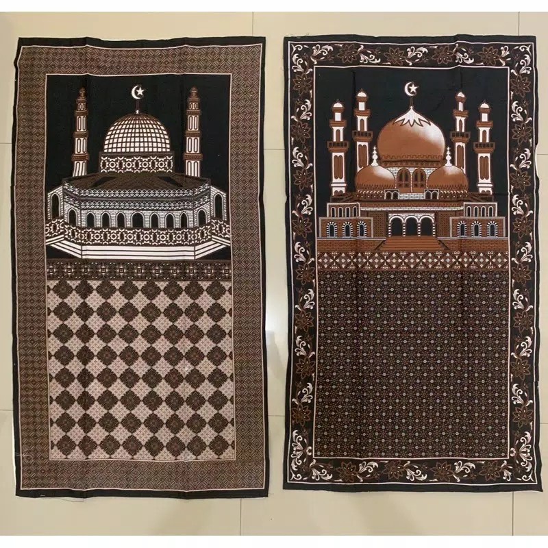 Sajadah Batik Solo Katun Lapis Blaco Murah Soga Grosir