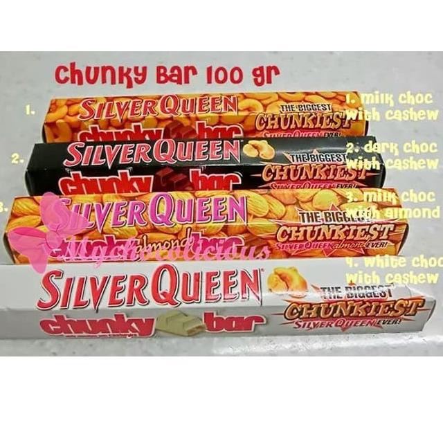 

3.3 sale SILVERQUEEN Chunky Bar 100gr