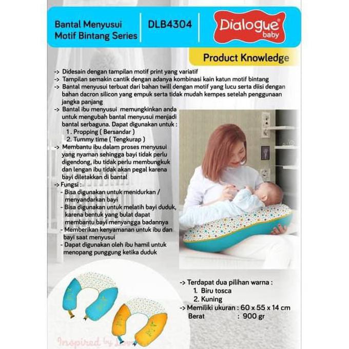 Dialogue Baby Bantal Menyusui Bayi - Nursing Pillow DLB4304