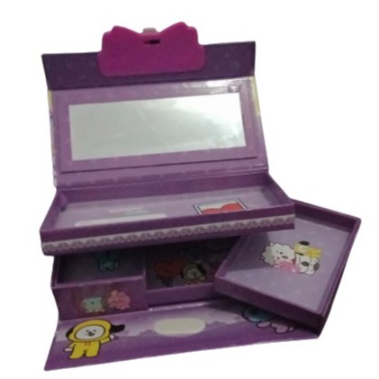 

Tempat pensil kode susun 3 motif BT21