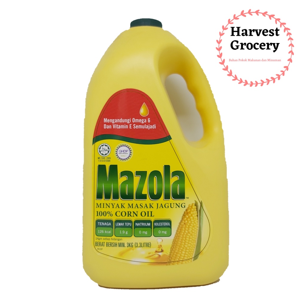

Minyak Mazola Corn Oil Minyak Jagung 3,3L