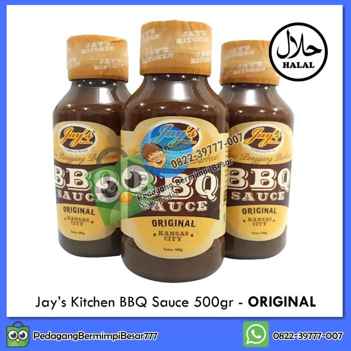 

Jay's Kitchen BBQ Sauce 500gr | Saus Barbeque | Saus BBQ Best Seller