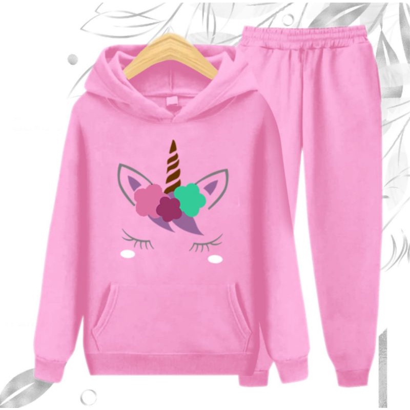 BAJU SETELAN ANAK UNICORN/SETELAN KEKINIAN/BISA COD