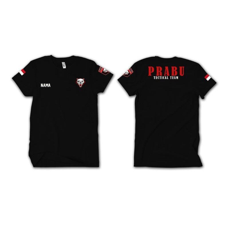 Baju kaos PRABU tactical team